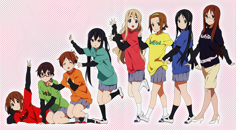 Anime Review: K-On!  YuriReviews and More